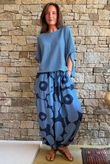 Carnaby Balloon Cuff Pant Denim & French Navy
